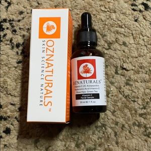 Vitamin C Facial Serum with Hyaluronic Acid.